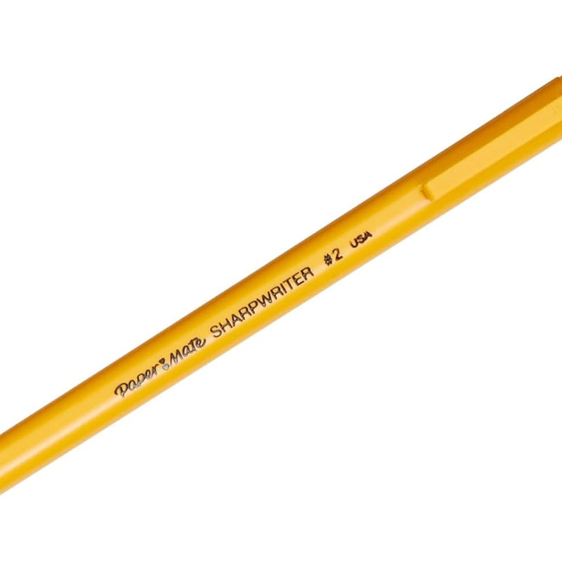 Paper Mate SharpWriter Mechanical Pencils, 0.7mm, HB #2, Yellow, 12 Count