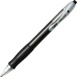 BIC Velocity Retractable Ballpoint Pens, Medium Point (1.0 mm), Black Ink Pens, 12-Count Pack, With Comfortable Grip