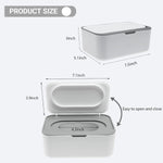 Flushable Wipes Dispenser Compatible with Cottonelle, Wipe Holder for Bathroom with Leak-Proof, Baby Wipes Container Diaper Wipe Dispenser for Home, Office, Cars