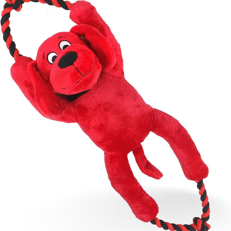 Clifford® Snuggle Buddy Medium Size Plush Dog Toy | Cozy Dog Stuffed Animals Play Toy for Medium to Large Dogs | Comfort, Squeakers, Crinkle, Interactive Bonding