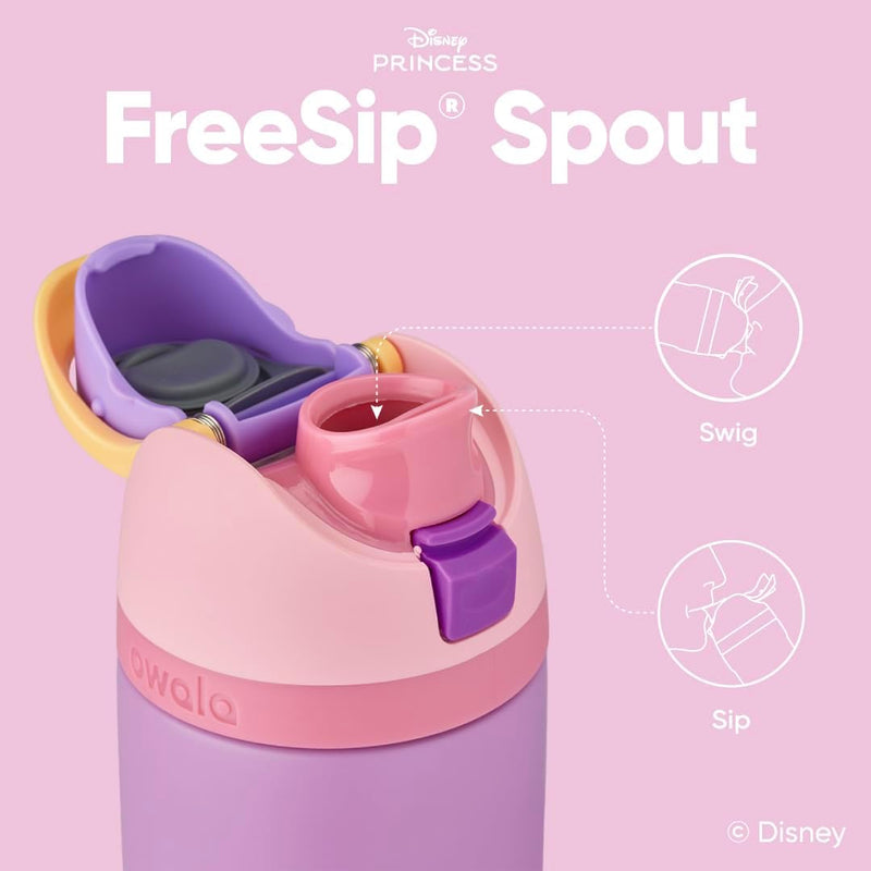 Owala Princess FreeSip Stainless Steel Water Bottle 24 oz Rapunzel