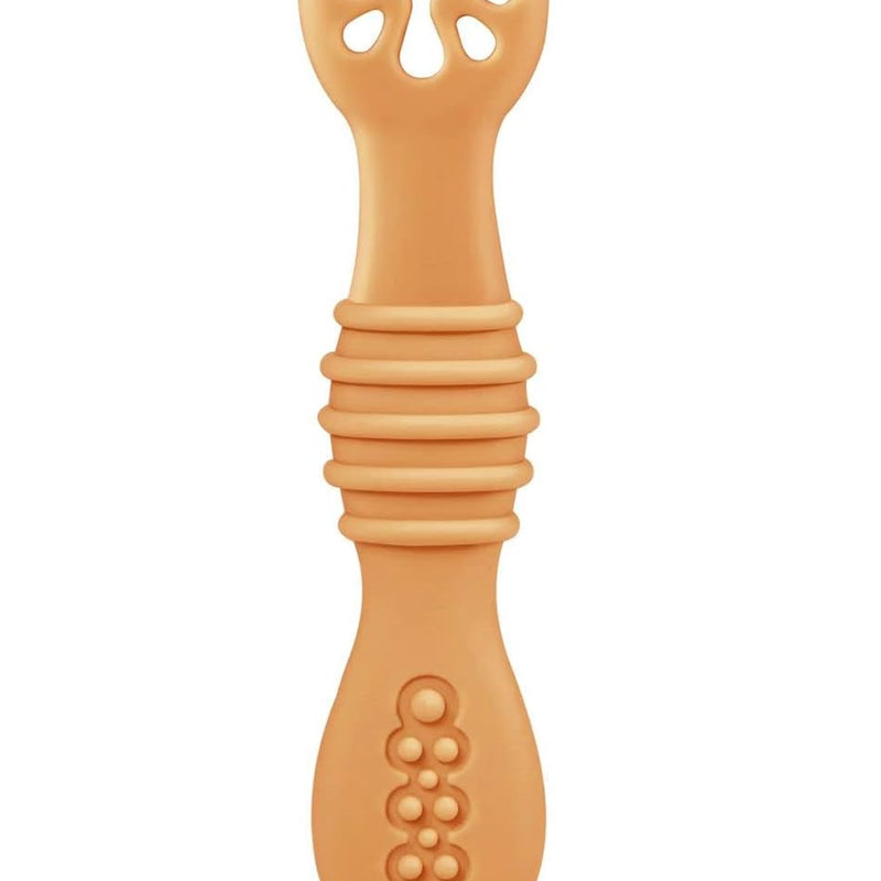 PandaEar 7 Pack Silicone Baby Feeding Spoon, Baby Led Weaning Supplies | Toddler Infant Feeding Spoon First Stage, BPA Free