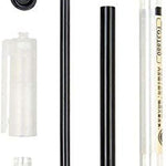 BEMLP Gel Ink Pen Japanese Style Liquid Ink Rollerball Pens Quick Drying 0.35mm Ultra Fine Point Ballpoint Maker Pen Premium for Office School Stationery Supply,12 Pcs/Set, Black