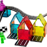 MAGNA-TILES Downhill Duo 40-Piece Magnetic Construction Set, The Original Magnetic Building Brand
