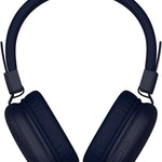 awatrue Kids Over-Ear Bluetooth Headphones, 85dBA Safe Volume, Navy Blue | Built-in Microphone, Bluetooth 5.4, Foldable, 50H Playtime, USB-C Charging