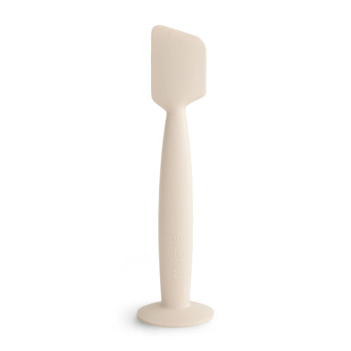 mushie Diaper Cream Applicator Soft Silicone with Suction Base (Shifting Sand)
