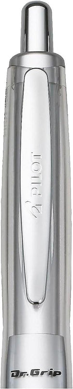 PILOT Dr. Grip Center of Gravity Refillable & Retractable Ballpoint Pen, Medium Point, Black, Single Pen- Ideal for School, Journaling & Office Writing