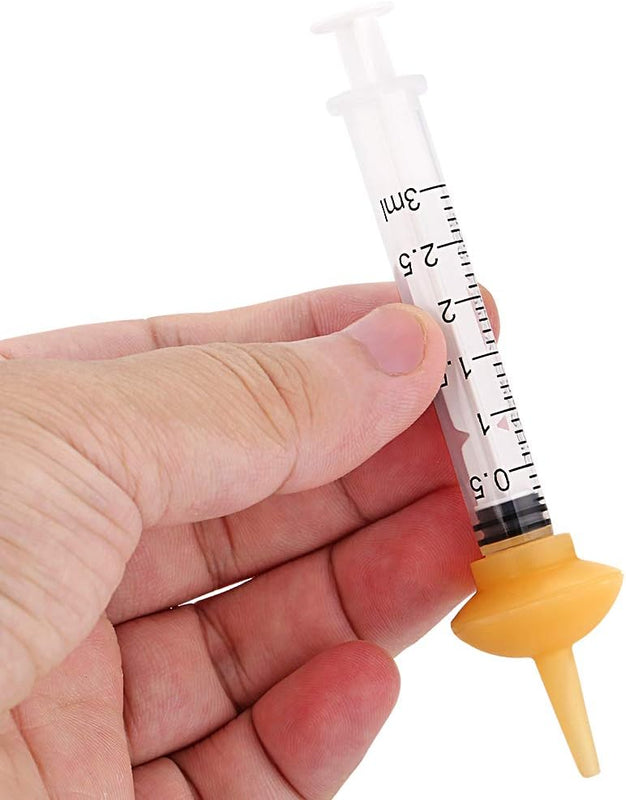 Pet Feeding Bottle and Syringes with Nipples for Small Cat Dog Animals (Model 1)