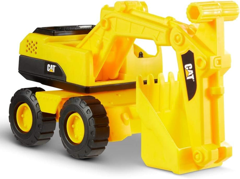 Cat Construction 7" Dump Truck, Loader & Excavator Toys Combo Pack for Kids 3+