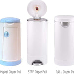 Diaper Pail Refill Bags, 1088 Counts, 34 Bags, Fully Compatible with Arm&Hammer Disposal System