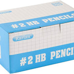 Rarlan Wood-Cased #2 HB Pencils, Pre-sharpened, 200 Count Bulk Pack | Classroom Pencils with Erasers for School and Teacher Supplies, Writing, Drawing and Sketching, Back to School