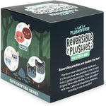 TeeTurtle 3" Reversible Mystery Box Plushie - Cute Cryptids Series - Surprise Soft Stuffed Animal Blind Box