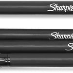 SHARPIE Felt Tip Pens, Fine Point (0.4Mm) Felt Tip Markers, Journaling Pens, Art Markers, Drawing Markers, Black, 4 Count