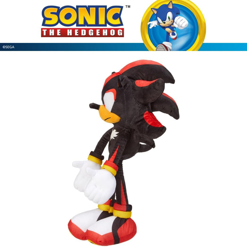 Sonic Shadow The Hedgehog Anime Kids Bedding Super Soft Plush Cuddle Pillow Buddy, One Size, (Officially Licensed Product)