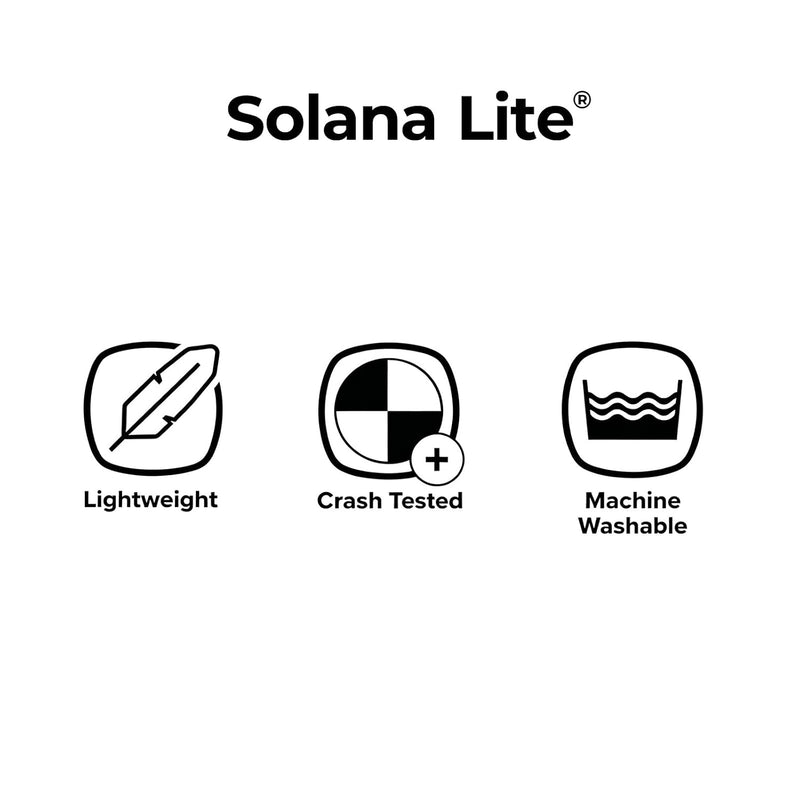 Diono Solana Lite Backless Booster Car Seat Pack of 2, Lightweight & Portable for Travel, Machine Washable Covers, 40-100 lbs, Black Storm