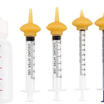 Pet Feeding Bottle and Syringes with Nipples for Small Cat Dog Animals (Model 1)