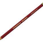Ticonderoga Erasable Checking Wood-Cased Pencils, Pre-Sharpened, Red, 12 Count