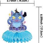 K Pop Demon Birthday Party Supplies: Honeycomb Centerpieces for Toy K Pop Demon Decorations