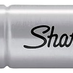 Sharpie Magnum Permanent Markers, Oversized Chisel Tip, Black, 12 Count - Office, Home, Teacher Supplies, Great for Poster Boards