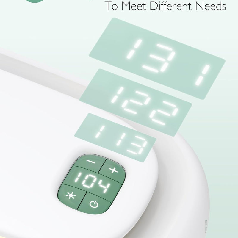 Momcozy Baby Wipe Warmer, Innovative Spring Design,Large Capacity Dispenser | Wipe Warmer with Night Light, Fast and Even Heating, 4 Adjustable Temperature Modes, Baby Shower & Registry Must-haves, Green