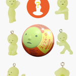 Sonny Angel Smiski Strap Accessory - Series 2, Glow in The Dark Charm Accessory (1) Assorted Sealed Blind Box Original Mini Figure
