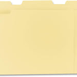 Pendaflex File Folders, 100 Pack, Durable Manila Folders, Letter Size (8.5" x 11"), 3 Top Tabs for Easy Labeling, Everyday Filing Essential for Offices, Classrooms & Home Document Organization