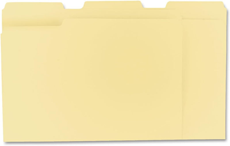 Pendaflex File Folders, 100 Pack, Durable Manila Folders, Letter Size (8.5" x 11"), 3 Top Tabs for Easy Labeling, Everyday Filing Essential for Offices, Classrooms & Home Document Organization