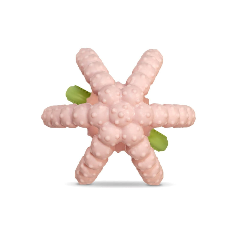 RaZbaby Bites Silicone Baby Teething Toy with Textured BerryBumps for Teething Relief