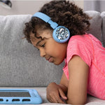 Made for Amazon Bluetooth Kids Headphones with Boom Microphone | Blue