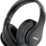Uliptz Wireless Bluetooth Headphones, 65H Playtime, 6 EQ Sound Modes, HiFi Stereo Over Ear Headphones with Microphone, Foldable Lightweight Bluetooth 6.0 Headset for Travel/Office/Cellphone/PC