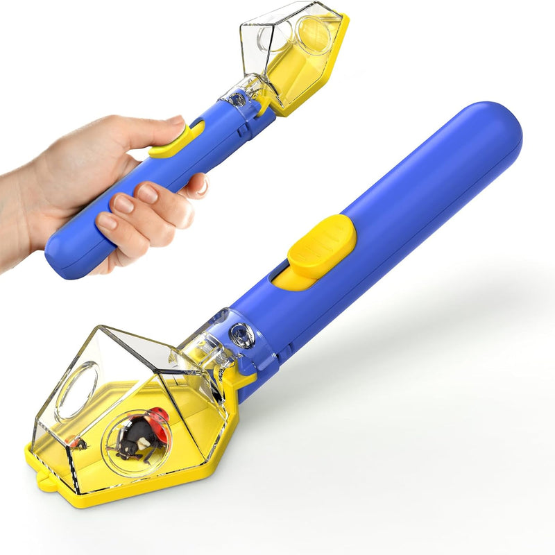 Bug Catcher Kit for Kids,6X Magnifier Glass,STEM Educational Tool,Indoor and Outdoor Toy,Christmas Birthday Gifts