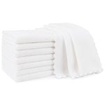 Orighty Baby Burp Cloths, 8 Pack Burping Cloths for Babies, 20 x 10 Inch | Super Soft & Absorbent Coral Fleece Towels, Large Burp Rugs for Sensitive Skin, Newborn Essentials Shower Gift Girl Boy