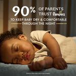 Pampers Gift Set, Disposable Diapers, Sensitive Wipes, & Milestone Gifts