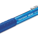 Paper Mate InkJoy 300RT Retractable Ballpoint Pens, Medium Point (1.0mm), Blue Ink, 12 Count - Writing, Journaling, Note-Taking, Office Supplies, Ultra Smooth Ink