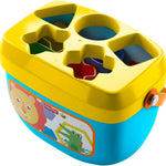 Fisher-Price Stacking Toy Baby's First Blocks Set for Sorting, Stacking & Dropping, Ages 6+ Months