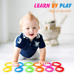 HAHA Baby Link-to-Go Connecting Rings - 18-Piece Set for Stroller, Car Seat, Crib, Playmat Attachment