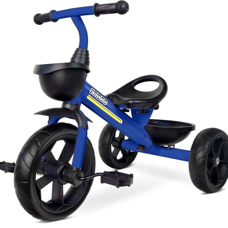 Krido Toddler Tricycle for 2-5 Year Olds - Pink Bike for 24 Month to 4 Year Old Girls and Boys