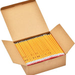 Madisi Wood-Cased #2 HB Pencils Bulk, 240 Count, Pre-sharpened | Box of Number 2 Pencils, Yellow, School Pack