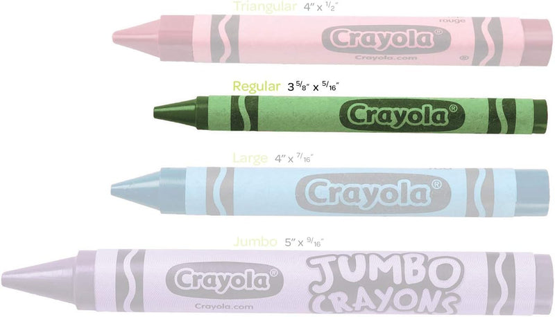 Crayola Crayon Packs in 24 Vibrant Colors, Perfect for Preschool Classroom Supplies and Arts & Crafts Projects