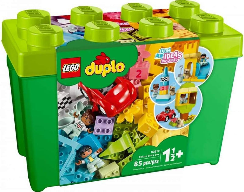 LEGO DUPLO Classic Deluxe Brick Box Building Blocks - Learning & Educational Toys for Toddlers, Preschool, Ages 1.5+ Years - Gift for Birthdays - Develop Fine Motor Skills - 10914