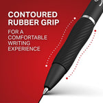 Sharpie S-Gel Pens, Ultra Fine Point (0.38mm), Black Ink, 12 Count - Office Supplies, Writing, Journaling