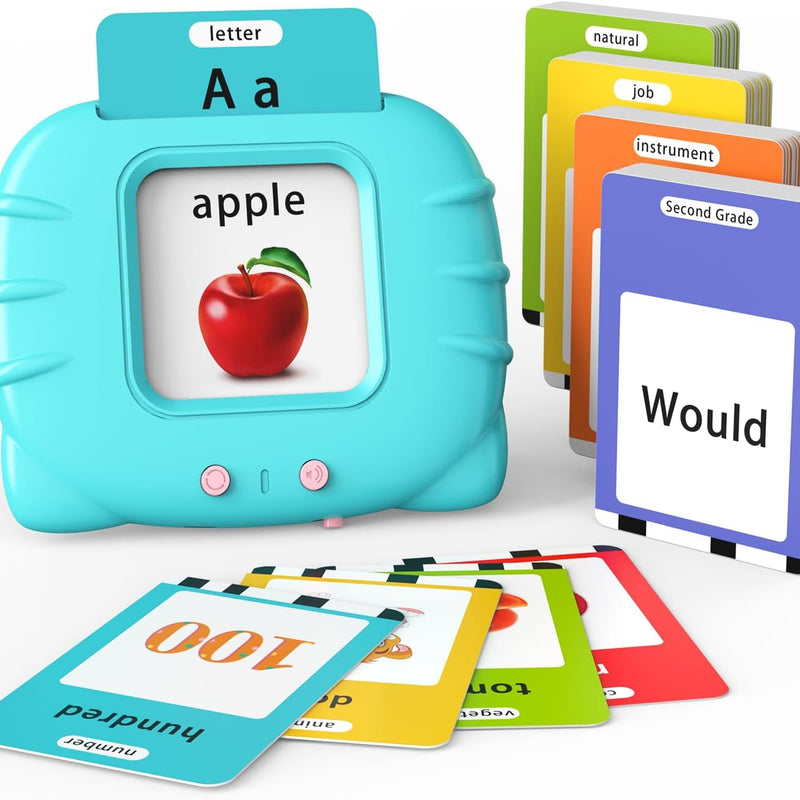 Lapare Audible Learning Toy for Toddlers with 520 Sight Words Flash Cards and Music