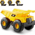 Cat Construction 7" Dump Truck, Loader & Excavator Toys Combo Pack for Kids 3+