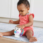 Fisher-Price Baby & Toddler Toy Laugh & Learn Coffee Mug Musical Activity with Lights & Educational Songs for Infants Ages 6+ Months | Pretend Cup, Educational Music & Lights, Busy Activities, Infants & Toddlers Ages 6+ Months