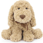 WEIGEDU Poodle Goldendoodle Stuffed Animal, 11.8", Golden | Adorable Toy Dog, Labradoodle Plush, For Kids Boys Girls, Birthday Easter Nursery Bedtime Gift