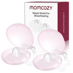 Momcozy Nipple Shields for Breastfeeding Newborn, Flower Shaped(1, 24mm) | BPA/BPS-Free, Super-Soft & Portable Carry Case Included
