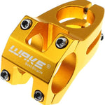 31.8 Stem 45mm Bike Stem Wake Mountain Bike Stem Short Handlebar Stem for Most Bicycle, Road Bike, MTB, BMX, Fixie Gear, Cycling (Aluminum Alloy, Black Blue Gold Red)