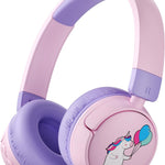 Kids Headphones Bluetooth for Girls, Toddler Headphones Wireless for School | 85/95dB Volume Limited, 50H Playtime, Bluetooth 6.0, Built in Mic, Fast Charging for Tablet, iPad, Cellphone