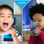 Ekids Paw Patrol static-free extended range walkie talkies for kids indoor and outdoor use, Chase Marshall