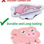 SUPINEEDO Refrigerator Magnets for Kids, Cute Farm Animals Fridge Magnets, Educational Toddler Gift